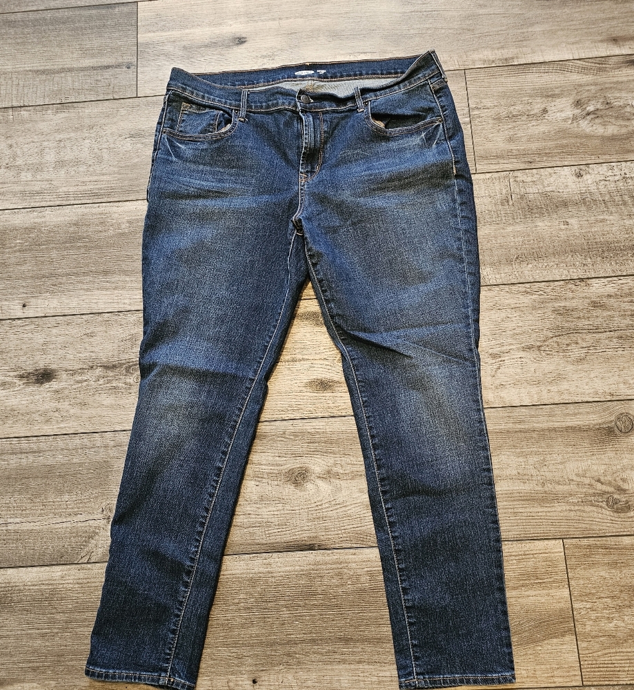 Old Navy Dark Blue Women's Skinny Jeans